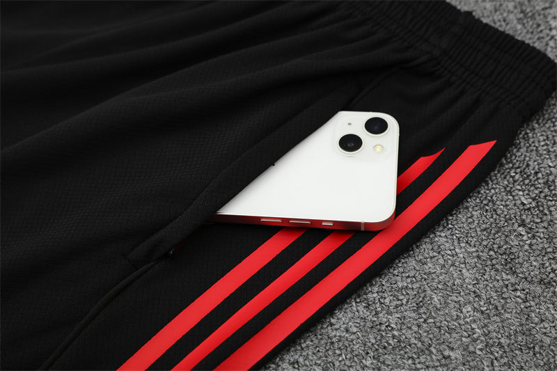 Adidas FC Bayern Munich Training Kit with Crest and Signature Stripes