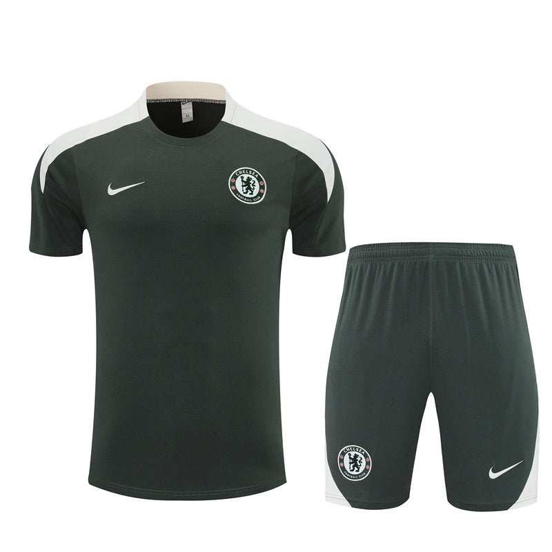 Nike Chelsea FC Training Kit with Club Badge and Shoulder Accents