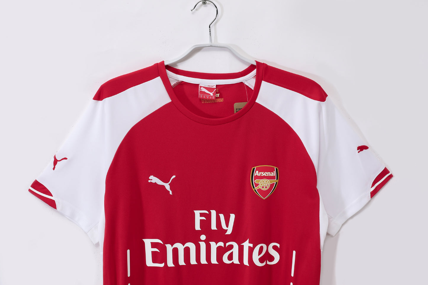 Arsenal FC Puma Short Sleeve Home Jersey - Fly Emirates Edition