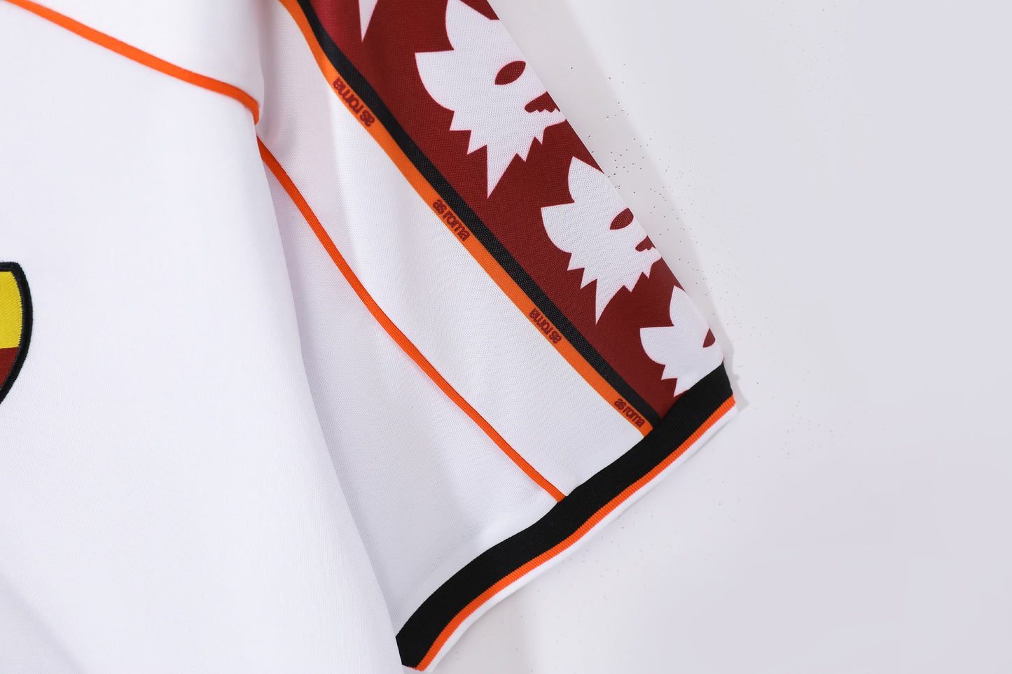 AS Roma Diadora INA Assitalia Short Sleeve Retro Jersey