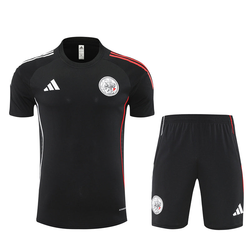 Adidas Germany-Inspired AEROREADY Training Set with Crest Detailing