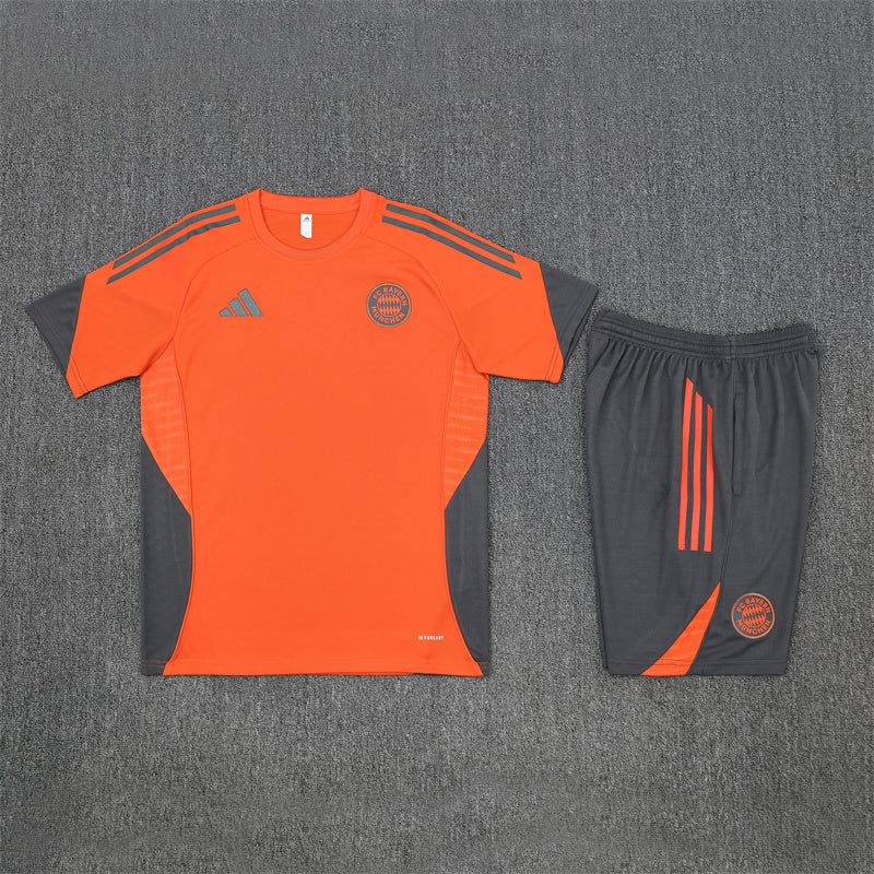 Adidas FC Bayern Munich Training Kit with Crest and Contrast Panels