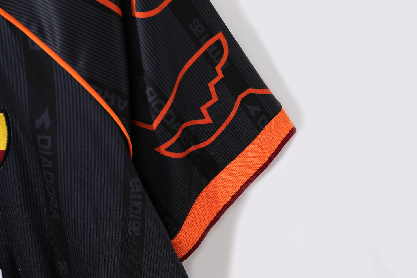 AS Roma Diadora INA Assitalia Short Sleeve Jersey