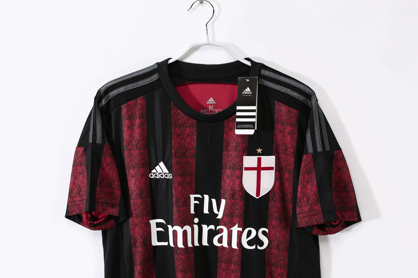 AC Milan Adidas "Fly Emirates" Home Jersey