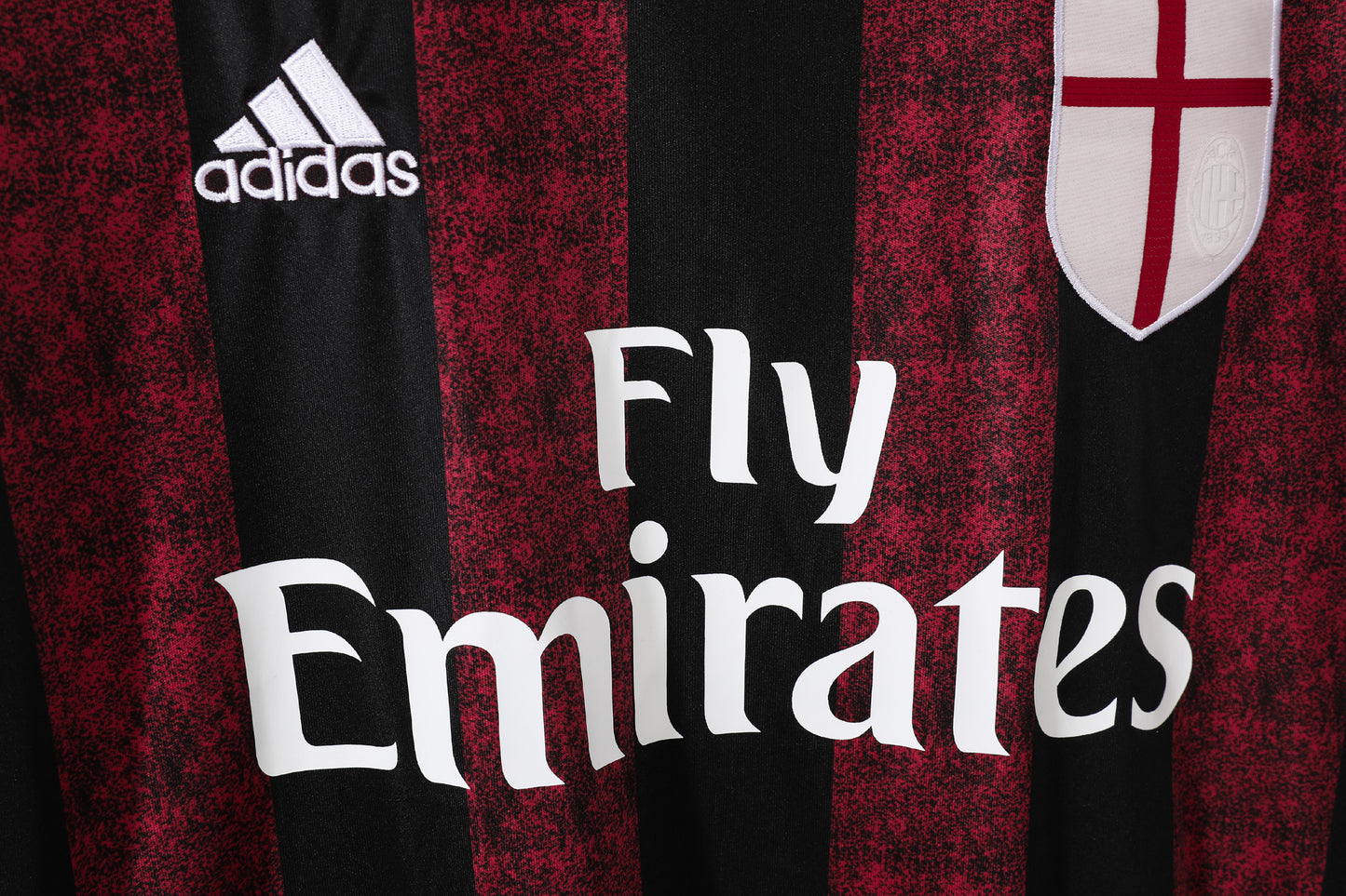 AC Milan Adidas "Fly Emirates" Home Jersey