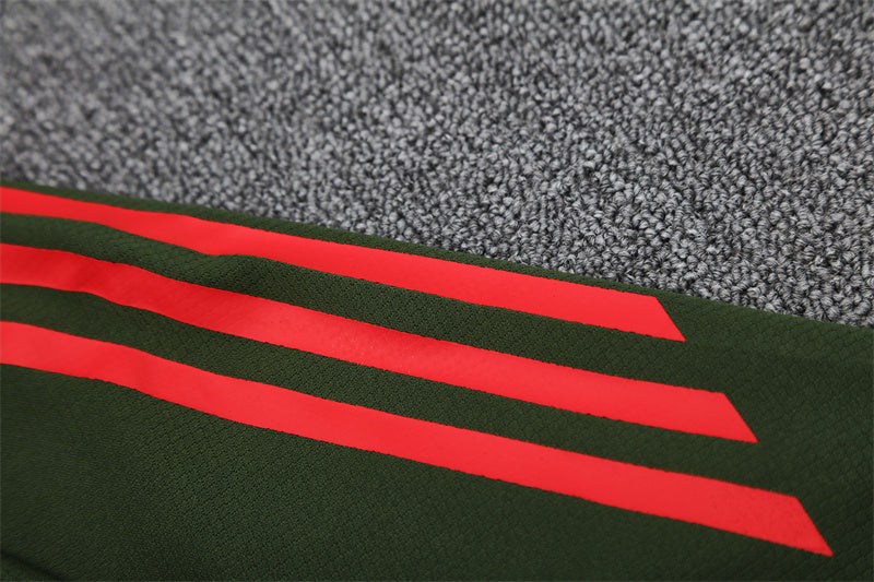 Adidas FC Bayern Munich Training Kit with Crest and Signature Stripes