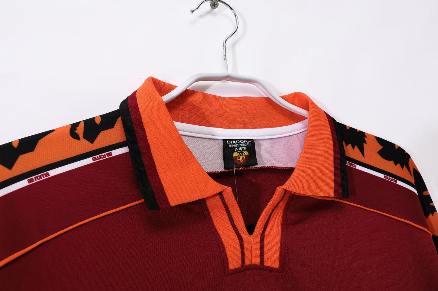 AS Roma Retro Long Sleeve Diadora Jersey