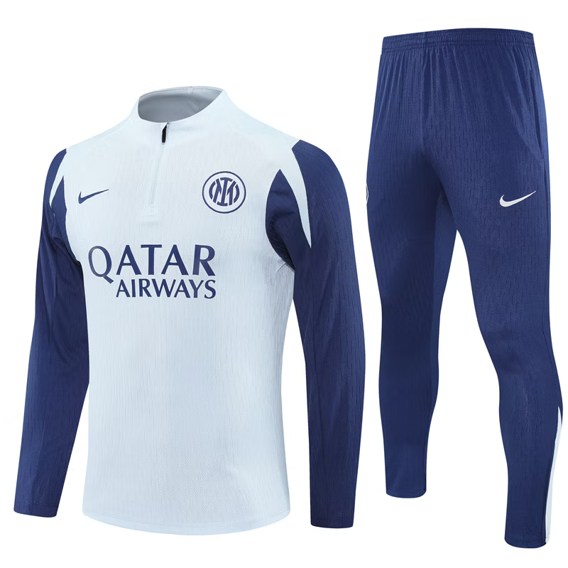 Inter Milan 1/4 Zip Trainingspak 25/26 Lichtblaw