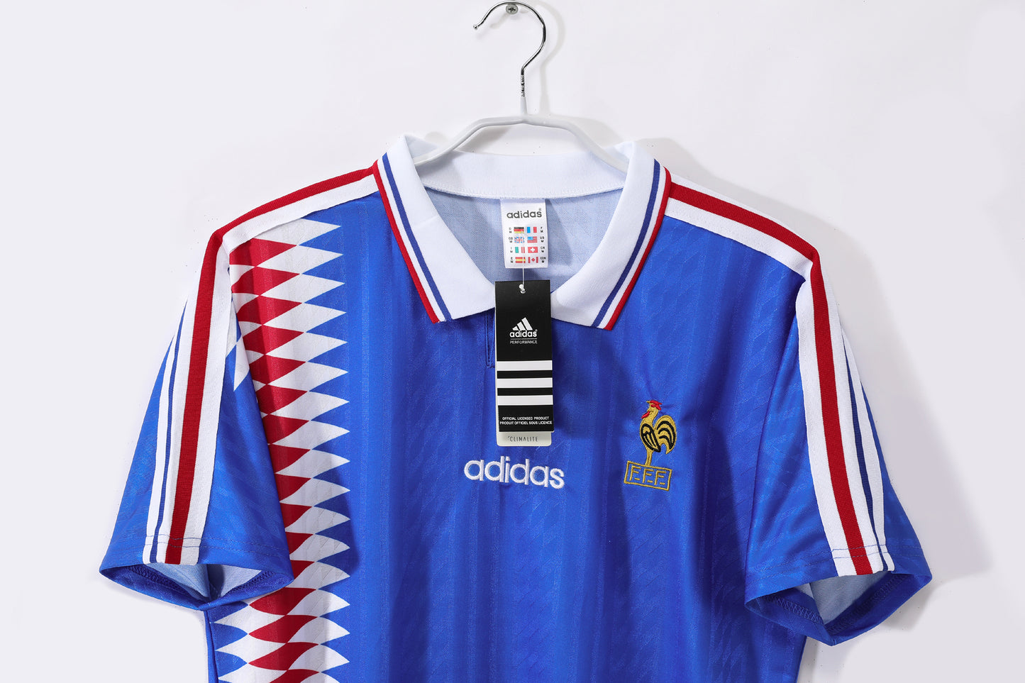 France National Team 1994 Home Jersey by Adidas