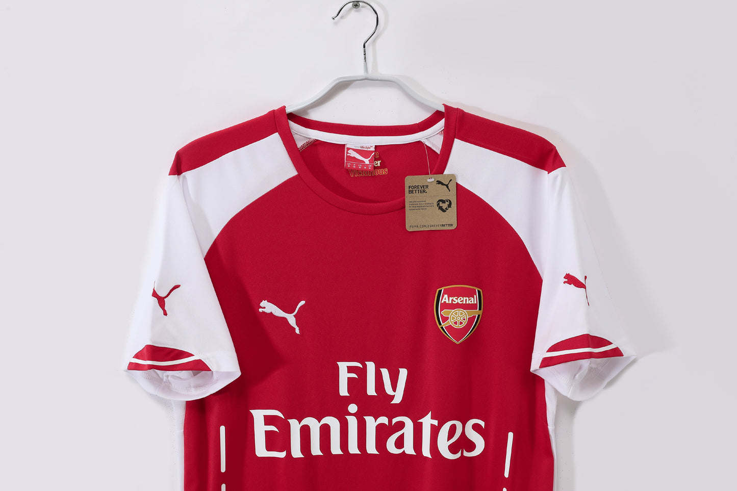 Arsenal FC Puma Short Sleeve Home Jersey - Fly Emirates Edition