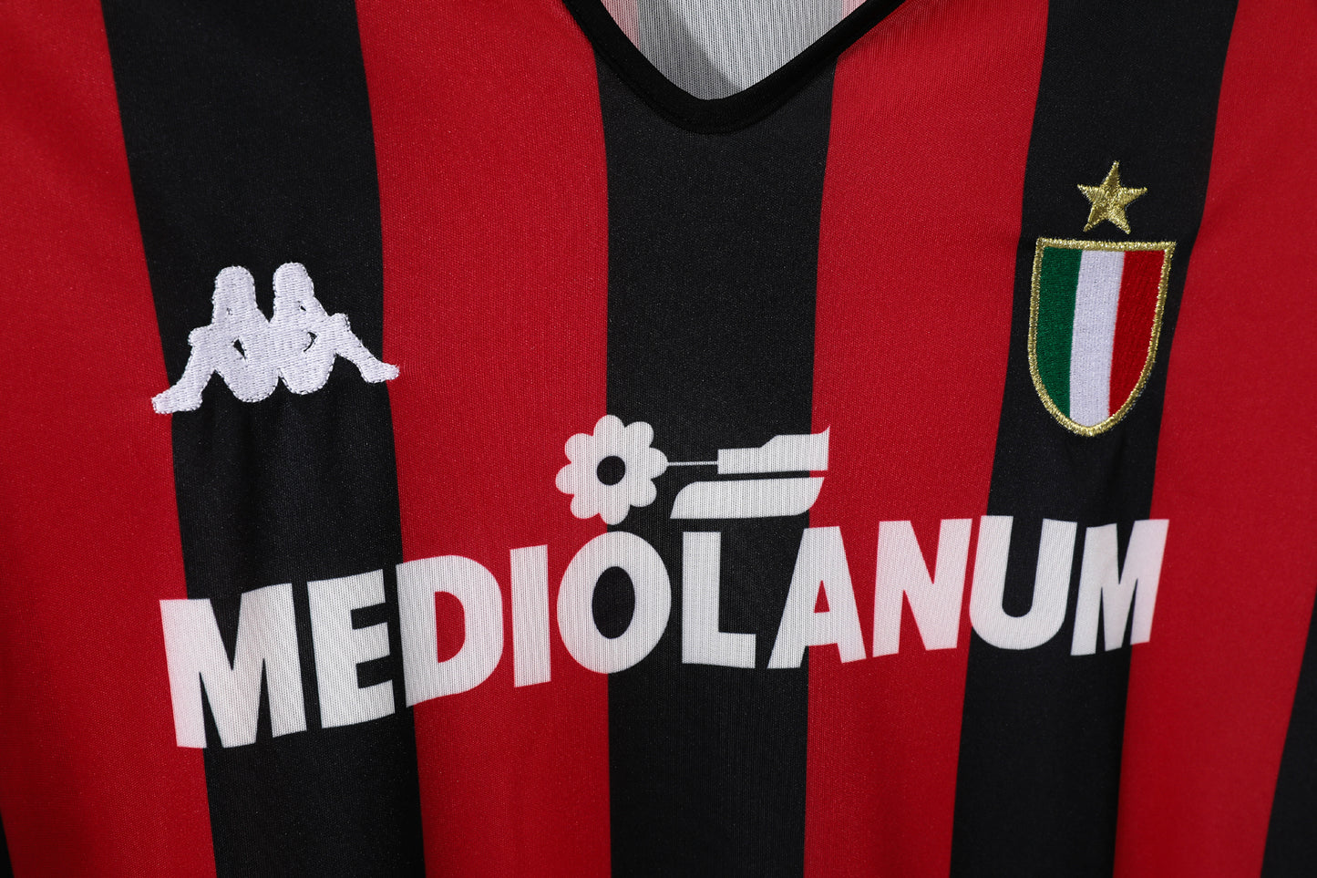 AC Milan Retro Short Sleeve Home Jersey