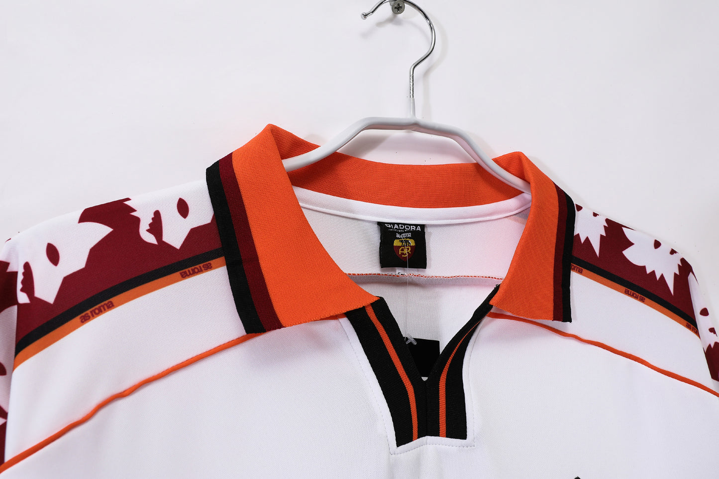 AS Roma Long Sleeve Diadora INA Assitalia Away Jersey
