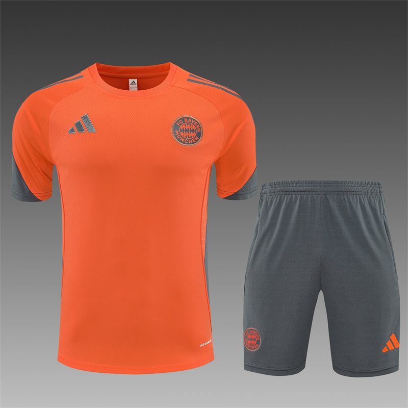 Adidas FC Bayern Munich Training Kit with Crest and Contrast Panels