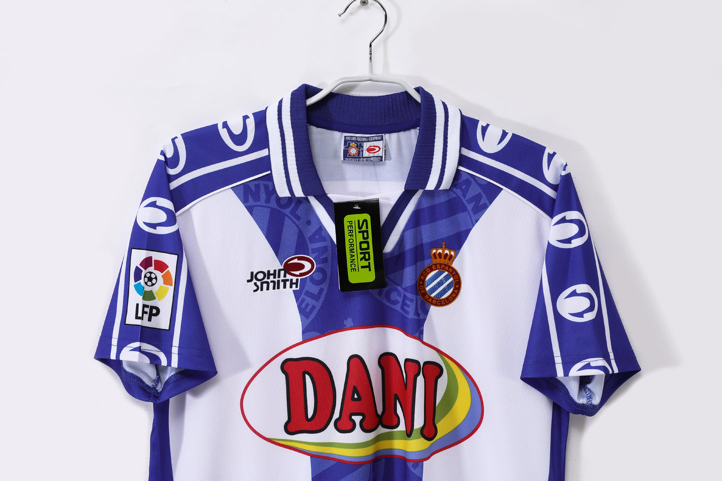 RCD Espanyol 1996-97 Home Jersey by John Smith