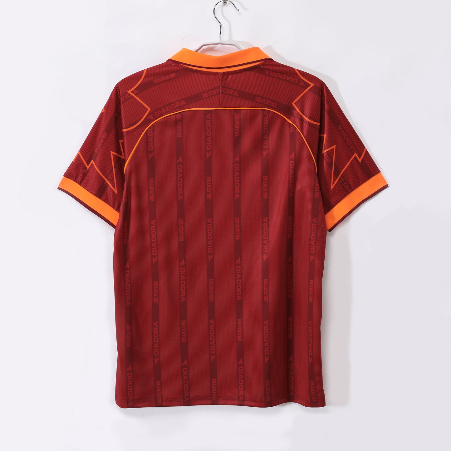 AS Roma 2002-03 Home Jersey by Diadora – INA Assitalia Edition
