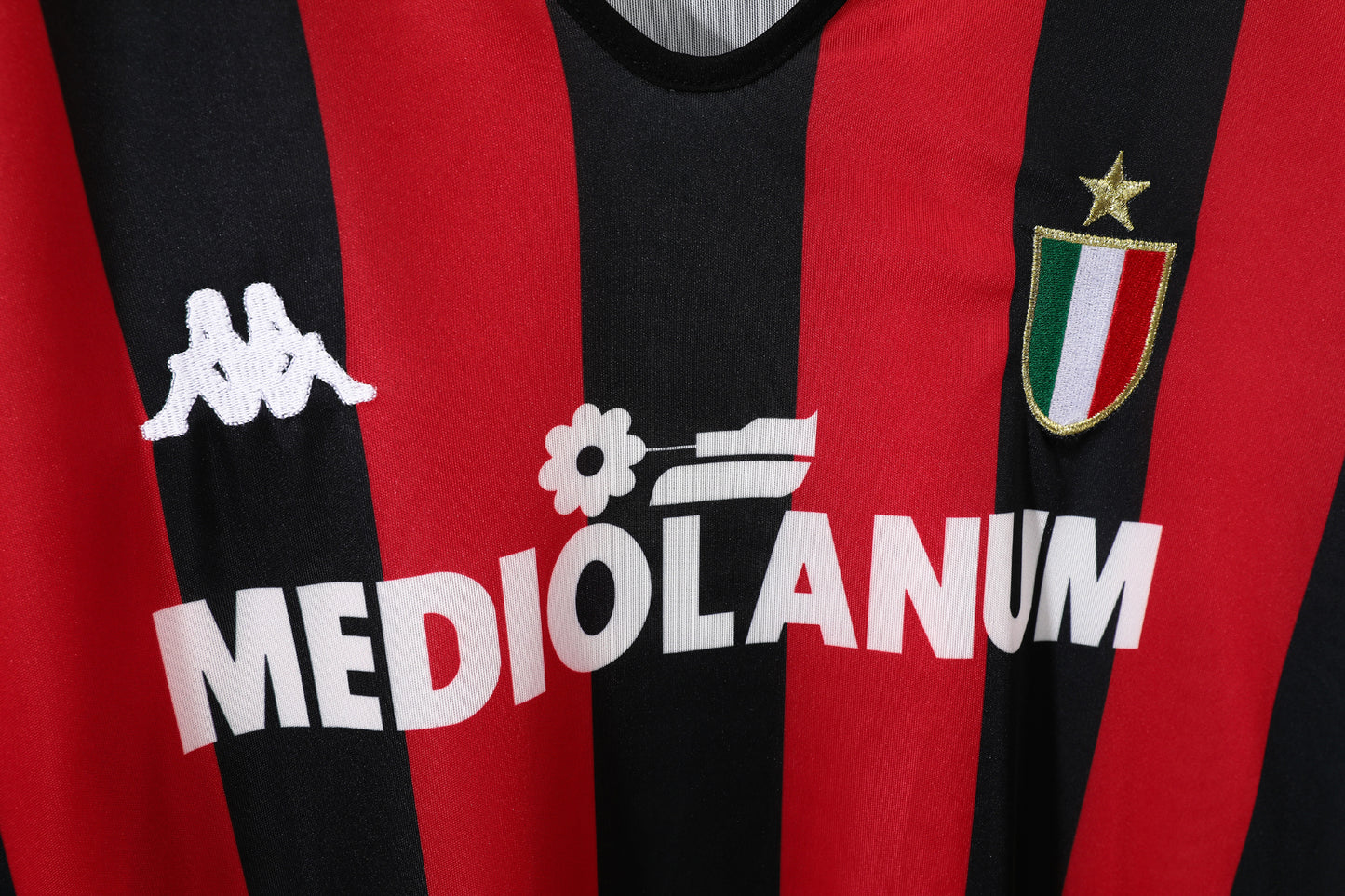 AC Milan Retro Long Sleeve Home Jersey