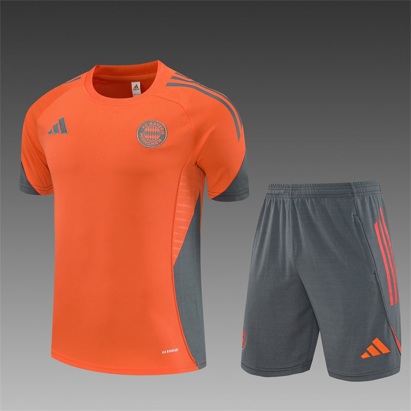 Adidas FC Bayern Munich Training Kit with Crest and Contrast Panels