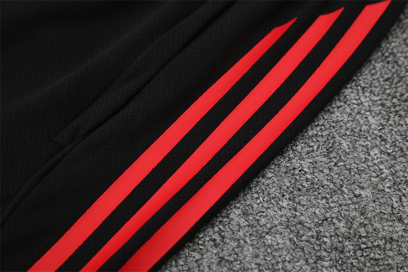 Adidas FC Bayern Munich Training Kit with Crest and Signature Stripes