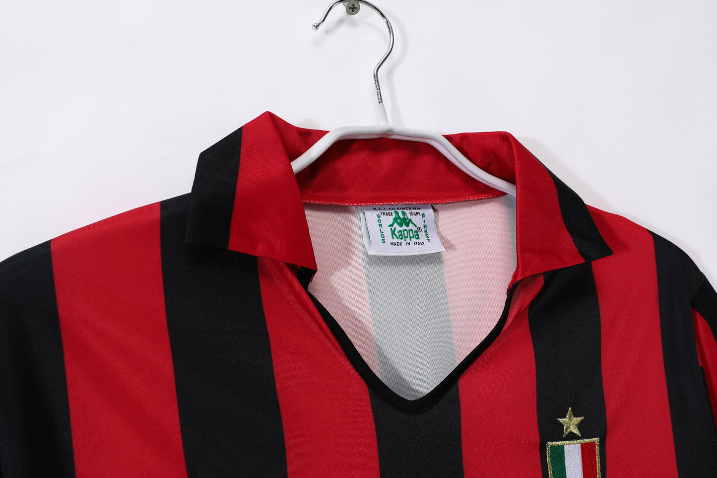 AC Milan Retro Short Sleeve Home Jersey