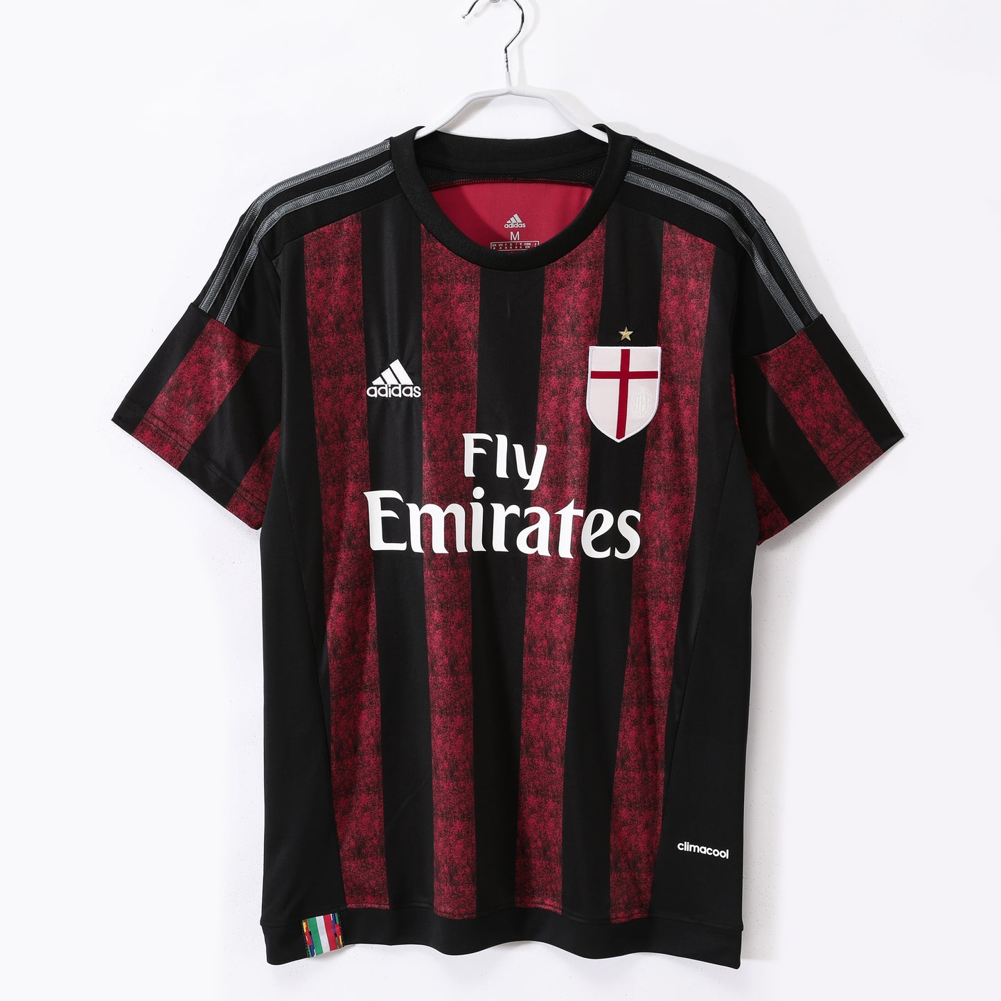 AC Milan Adidas "Fly Emirates" Home Jersey