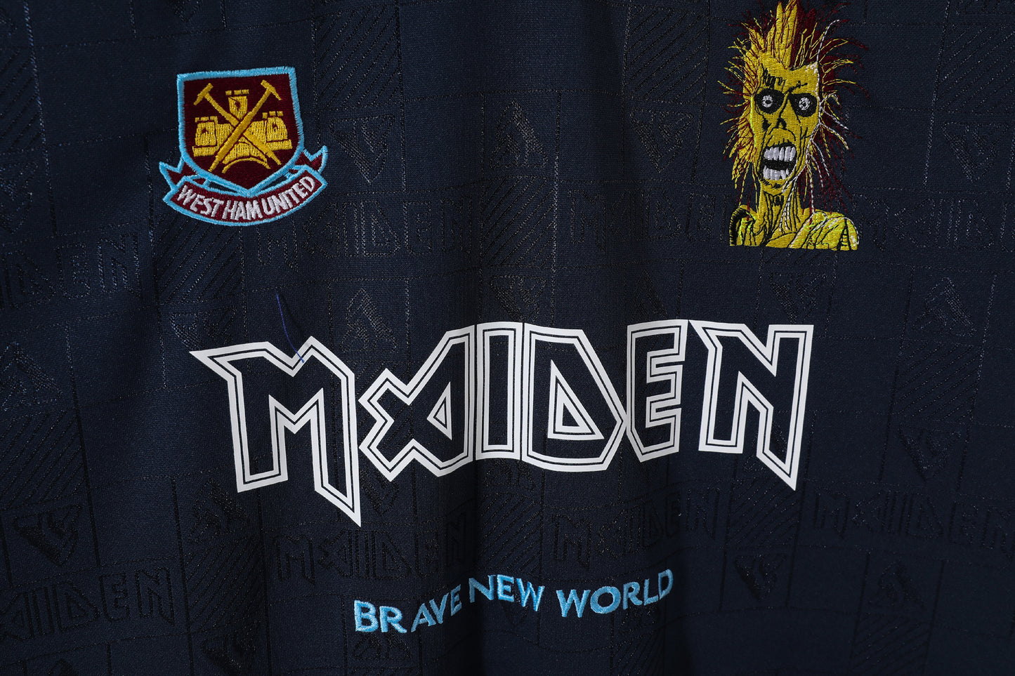 West Ham United x Iron Maiden "Brave New World" Tribute Jersey