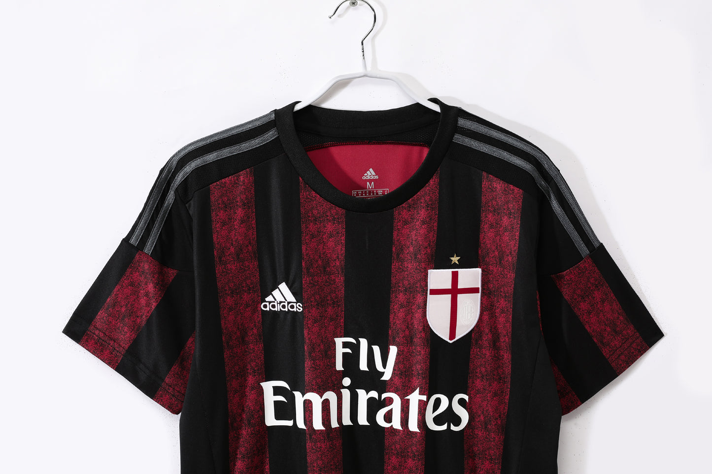 AC Milan Adidas "Fly Emirates" Home Jersey