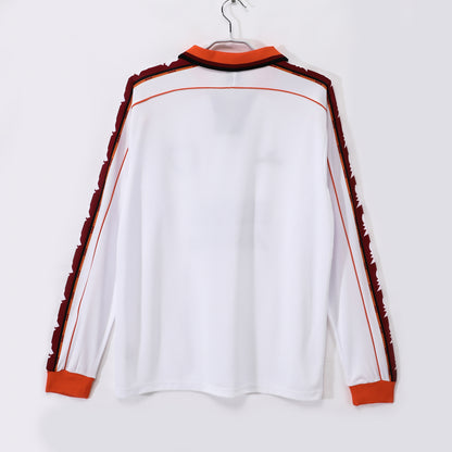 AS Roma Long Sleeve Diadora INA Assitalia Away Jersey