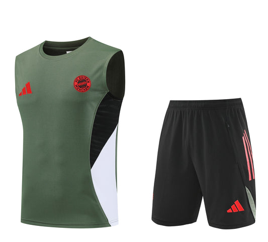 FC Bayern Munich Sleeveless Training Kit – Men's Performance Set