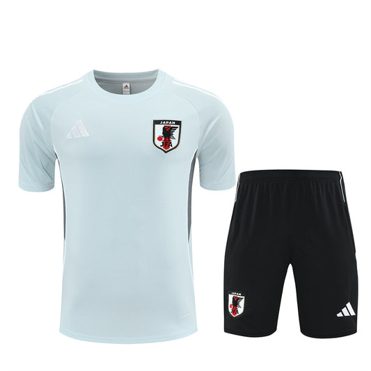 Japan National Football Team Training Kit - Short Sleeve Jersey & Shorts