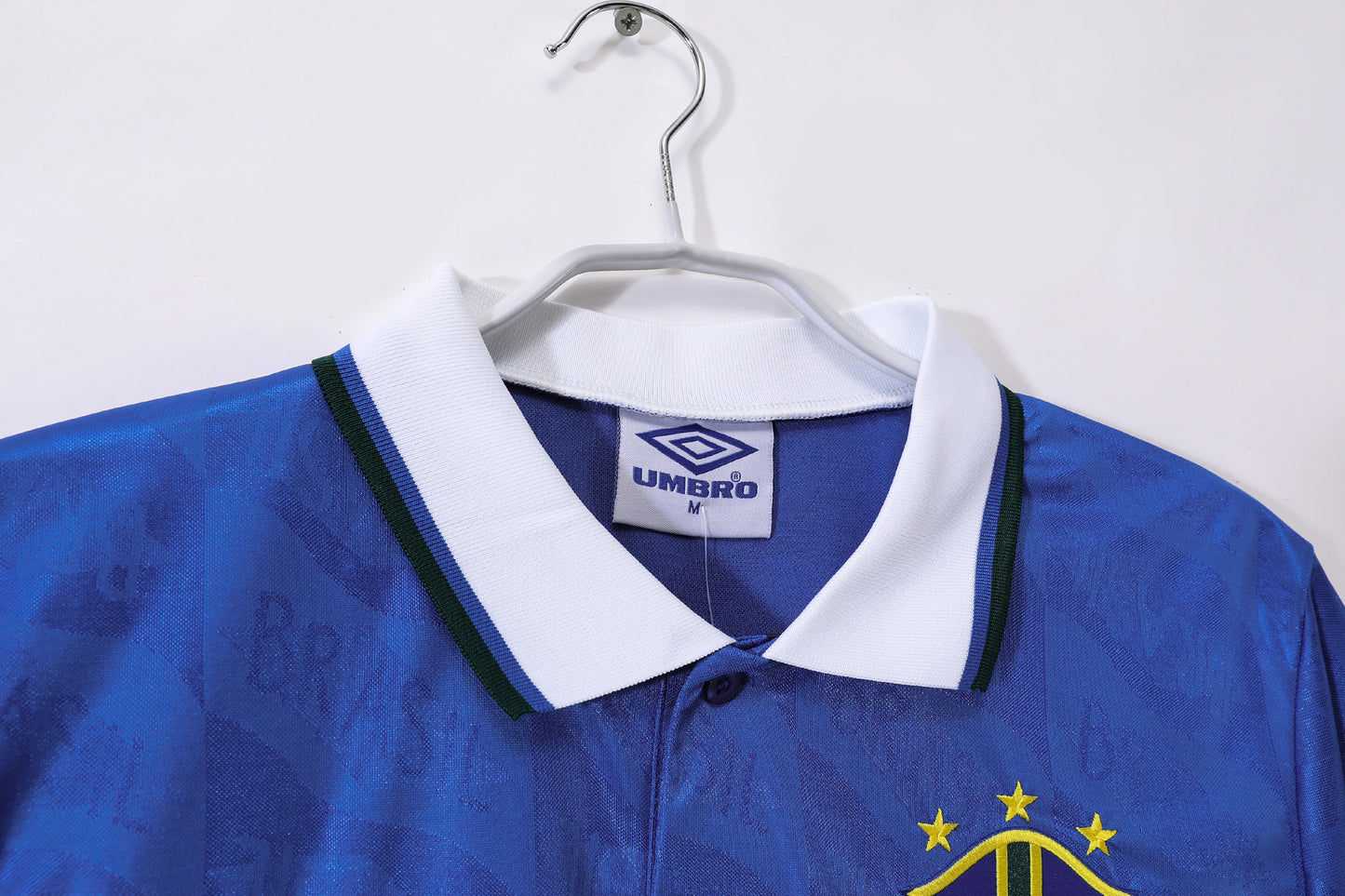 Brazil National Team 1994 Away Retro Jersey by Umbro