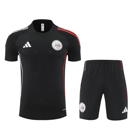 Adidas Germany-Inspired AEROREADY Training Set with Crest Detailing