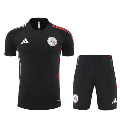 Adidas Germany-Inspired AEROREADY Training Set with Crest Detailing