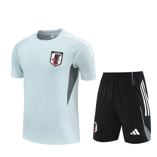 Japan National Football Team Training Kit - Short Sleeve Jersey & Shorts