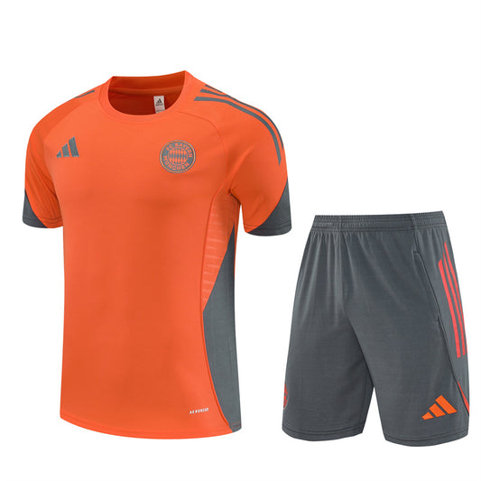 Adidas FC Bayern Munich Training Kit with Crest and Contrast Panels