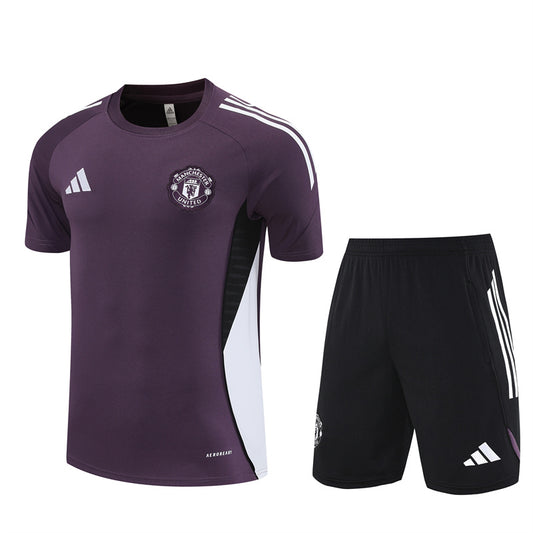 Manchester United Training Kit - Short Sleeve Jersey & Shorts Set