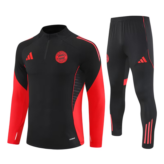 FC Bayern 1/4 Zip Trainingspak 25/26 Zwart