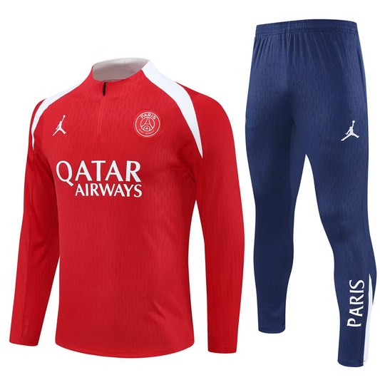 PSG 1/4 Zip Trainingspak 25/26 Rood