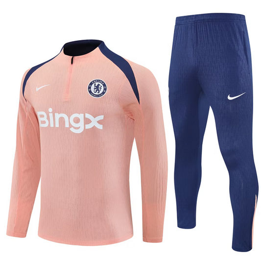 Chelsea 1/4 Zip Trainingspak 25/26 Roze