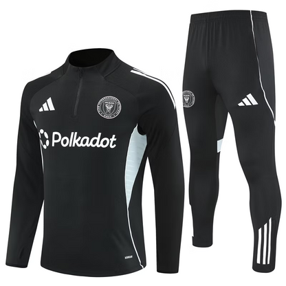 Inter Miami 1/4 Zip Trainingspak 25/26 Zwart