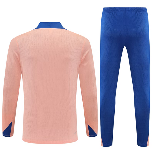 Frankrijk 1/4 Zip Trainingspak 25/26 Roze