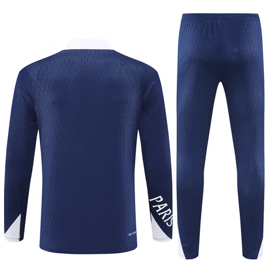PSG 1/4 Zip Trainingspak 25/26 Donkerblauw