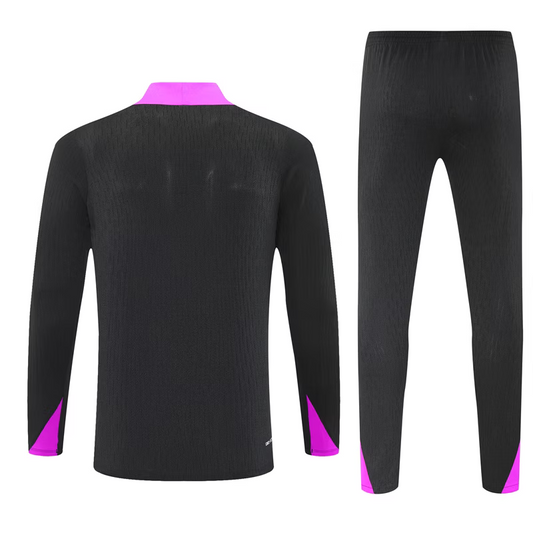 Engeland 1/4 Zip Trainingspak 25/26 Zwart