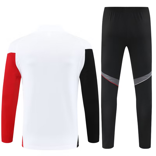 Ajax 1/4 Zip Trainingspak 25/26 Wit