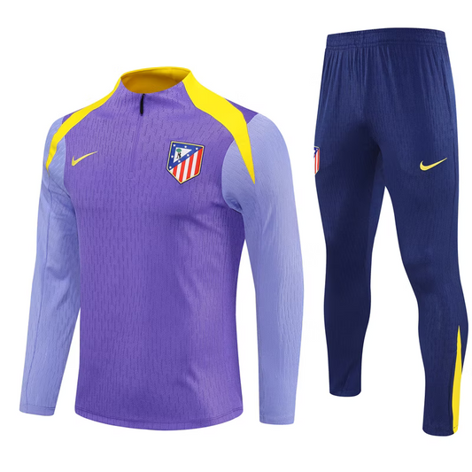 Atletico Madrid 1/4 Zip Trainingspak 25/26 Groen