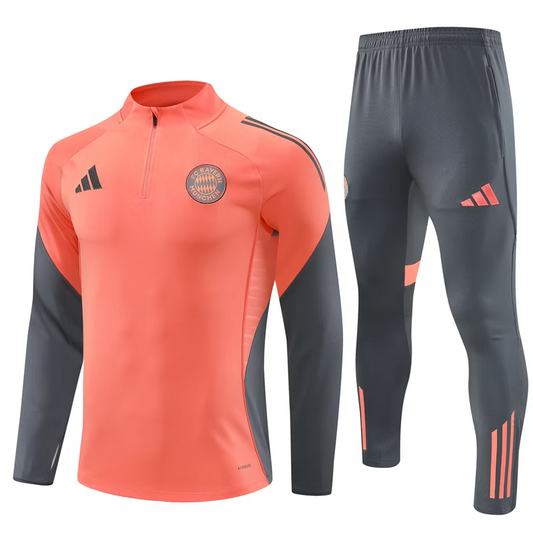 FC Bayern 1/4 Zip Trainingspak 25/26 Oranje