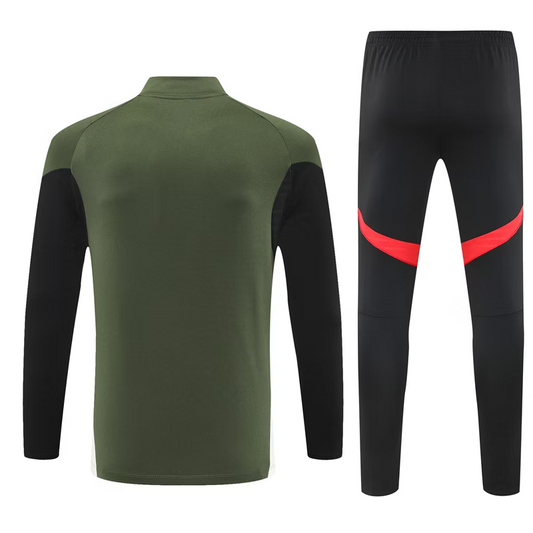 FC Bayern 1/4 Zip Trainingspak 25/26 Groen