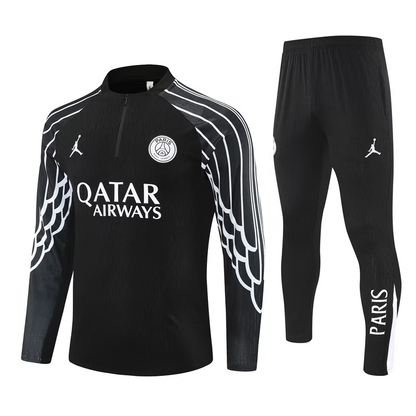 PSG 1/4 Zip Trainingspak 25/26 Zwart
