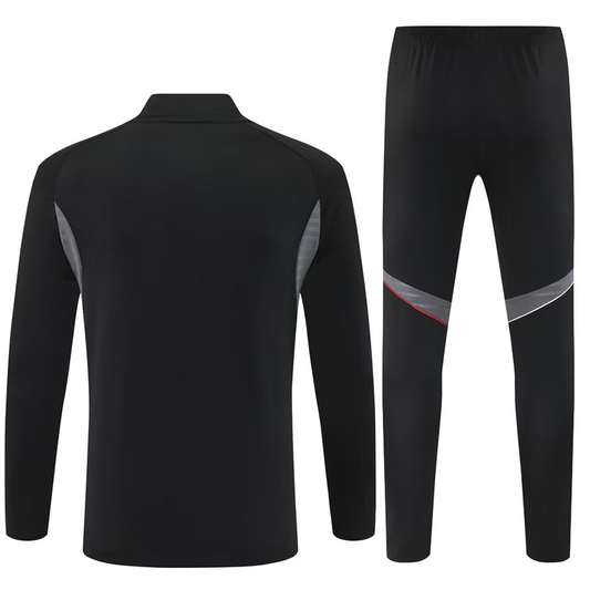 Ajax 1/4 Zip Trainingspak 25/26 Zwart