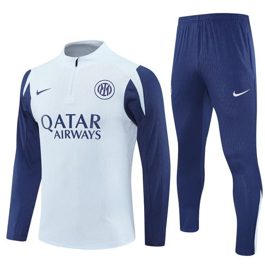 Inter Milan 1/4 Zip Trainingspak 25/26 Lichtblaw