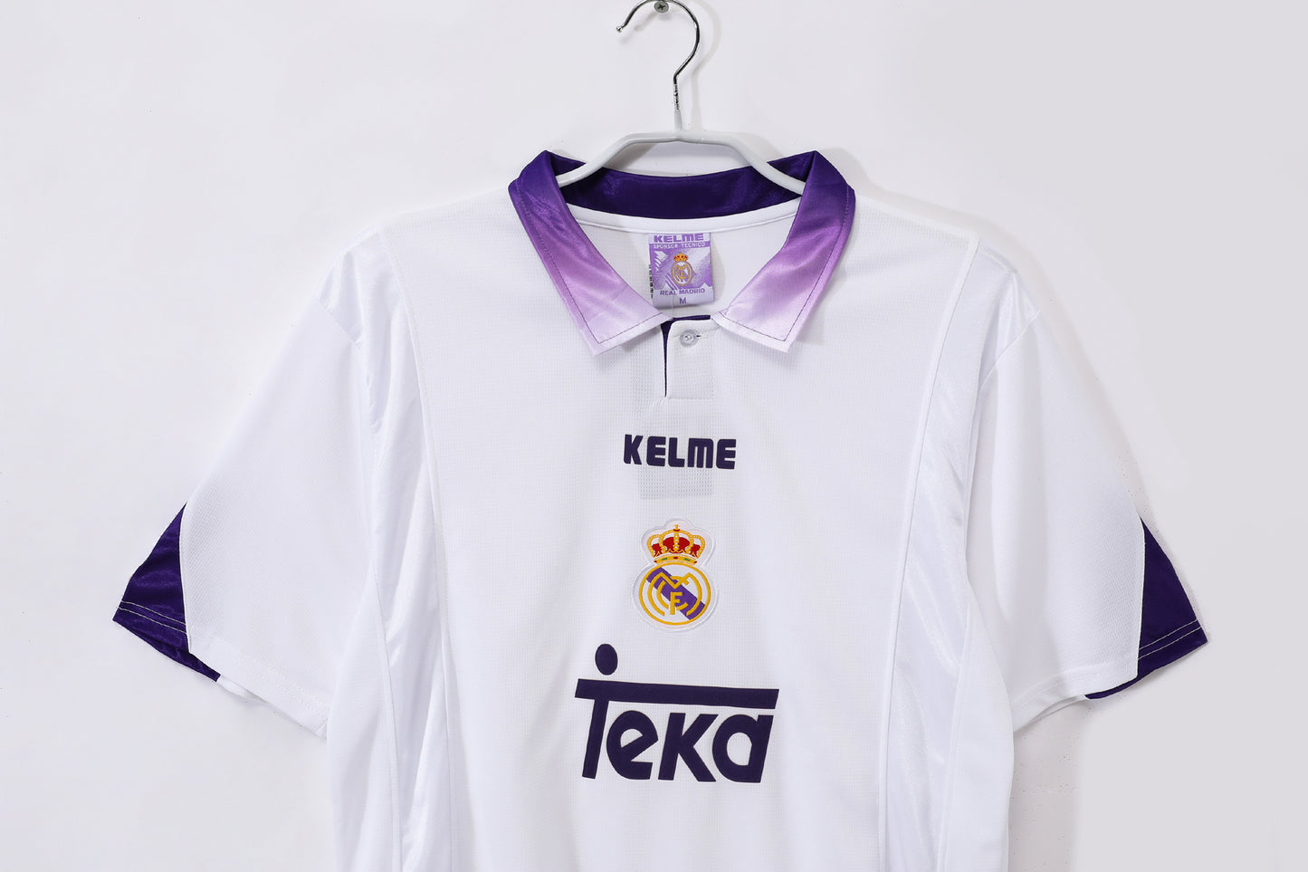 Real Madrid 1998-1999 Home Football Shirt by Kelme